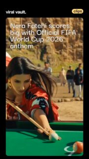 Nora Fatehi has unveiled Siir Siir, her official track for the FIFA World Cup 2026 album, created alongside Grammy-nominated producer Sanjoy and French rapper Vegedream. Blending global sounds with stadium-sized energy, the anthem celebrates the passion, unity, and excitement that define football’s biggest stage.
More than a song release, this marks a milestone for Indian talent on the global entertainment map, as Nora continues to expand her international footprint beyond Bollywood and into worldwide pop culture.
#NoraFatehi #FIFAWorldCup2026 #SiirSiir #WorldCup #viralvaultindia