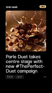 Two irresistible flavours. One indulgent experience. With #ThePerfectDuet, Parle Duet brings together rich choco-hazelnut and smooth caramel in a candy designed to delight every bite. A sweet example of how innovation can elevate everyday treats.
#ParleDuet #ThePerfectDuet #ParleProducts #ViralVaultIndia