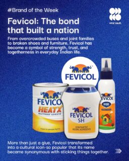 What does it take for a brand to become a part of everyday language?

For over 65 years, Fevicol hasn’t just sold adhesive, it has sold trust, reliability, and unforgettable stories. From iconic ads to cultural relevance, it transformed a simple product into one of India’s most loved brands.

This week’s Brand of the Week explores how Fevicol built bonds that went far beyond furniture, and straight into the hearts of millions.

#BrandOfTheWeek #Fevicol #Pidilite #ViralVaultIndia