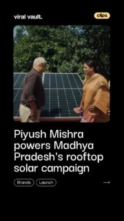 Madhya Pradesh takes a bold step towards a greener future!
With “Mera Solar, Bada Honhaar”, the state launches a rooftop solar awareness campaign featuring Piyush Mishra, turning everyday conversations into a powerful message on clean energy adoption. Backed by Bare Bones Collective and CEEW, the initiative highlights how solar power is not just sustainable, but also smart, simple, and savings-driven for households.
#MeraSolarBadaHonhaar #MadhyaPradesh #RooftopSolar #ViralVaultIndia