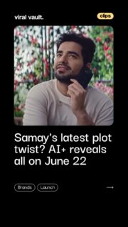 "Andhera kaayam nahi rehta..."
Samay Raina has dropped the hint, and AI+ is ready to steal the spotlight. The countdown is over, expect surprises, smart features, and a whole lot of buzz!
Big reveal. Bigger expectations.
#AIPlus #AIPlusSmartphone #SamayRaina #ViralVaultIndia