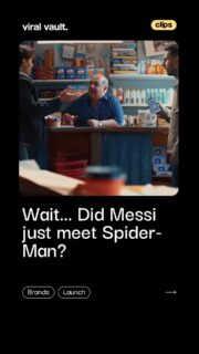 Spidey just recruited the GOAT. Lionel Messi meets Peter Parker in the wildest crossover teaser of the year - and yes, he really did get web-swung across Manhattan. "Si." "Como?" Iconic.
#SpiderManBrandNewDay #Messi #SpiderMan #ViralVaultIndia