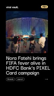 Football fever meets star power!

When the electrifying energy of Nora Fatehi meets the excitement of the FIFA World Cup 2026™️, unforgettable moments are guaranteed. Elevate your game-day experience with the limited-edition PIXEL Play Visa Credit Card from HDFC Bank and celebrate every goal, cheer, and victory in style. 

#HDFCBank #NoraFatehi #FIFAWorldCup2026 #ViralVaultIndia
