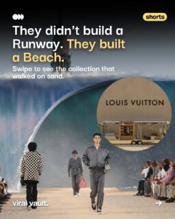 What if the runway wasn't the main attraction?

This brand proved that today's fashion shows aren't just about showcasing a collection, they're about creating an experience people can't stop talking about.

By transforming the venue into an immersive beach with real sand and towering waves, the brand turned a traditional runway into a memorable brand moment.

Because in 2026, people don't just remember what they saw, they remember how a brand made them feel.

Would you rather attend a traditional runway or an immersive fashion experience?

#FashionMarketing #BrandExperience #ExperientialMarketing #ViralVaultIndia 

[Fashion Marketing | Brand Experience | Experiential Marketing | Runway Design | Luxury Branding | Event Marketing | Consumer Experience | Visual Storytelling | Creative Campaign | Brand Strategy]