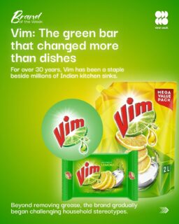 What if a dishwashing bar's biggest achievement wasn't cleaning utensils, but changing mindsets?

For over a century, Vim has done more than remove grease. From challenging gender stereotypes and redefining household responsibilities to earning a Cannes Lions 2026 shortlist with its record-breaking Mahakadhai campaign, the iconic green bar has quietly become one of India's most culturally relevant brands.

Proof that the most powerful brands don't just sell products, they shape conversations. 

What's your favourite Vim campaign? 

#Vim #BrandStory #MarketingCampaign #Advertising #BrandMarketing #MarketingStrategy #BrandBuilding 

[Vim, Cannes Lions, Brand Purpose, Creative Campaign, Marketing Strategy, Advertising Campaign, Consumer Brands, Brand Storytelling, Gender Equality, Household Chores, FMCG Marketing, Indian Advertising]