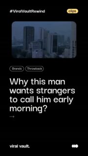 Zero callers. One stubborn RJ. A 5:30 AM radio show going absolutely nowhere. From free vouchers to fake birthdays, RJ Rishi tried it all - until one honest question flipped the script entirely. Conceptualised by McCann Worldgroup India and directed by Vinil Mathew, this 2016 gem starring Sumeet Thakur remains one of Nescafé's most loved brand films, proving resilience (and a good cup of coffee) can turn any morning around. Sometimes you just need to 

#StayStarted #Nescafe #viralvaultindia #BrandFilm #AdvertisingIndia EmotionalStorytelling