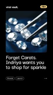 Forget the 4Cs… Indriya wants you to judge a diamond by just one thing: Sparkle. 

With its new "Sparkle Like No Other" campaign featuring Aditi Rao Hydari, Indriya is shifting the conversation from technical grading to what customers actually notice first. As the brand expands to 100 stores, it's betting that sparkle can become its biggest competitive advantage in India's crowded jewellery market.

Would sparkle influence your diamond purchase more than the 4Cs?

#Indriya #AditiRaoHydari #Diamond #ViralVault

[ Indriya, Sparkle Like No Other, Aditi Rao Hydari, Diamond Marketing, 4Cs, Jewellery Brand, Ogilvy, Brand Strategy, Luxury Retail, Marketing Campaign.]