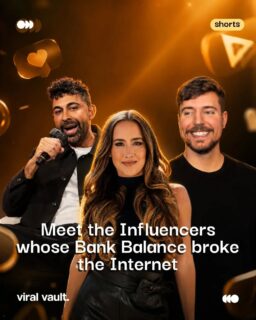 Turns out posting reels can build empires. From beauty moguls to gaming icons, these 10 influencers didn't just go viral, they went filthy rich. Swipe to see who's laughing all the way to the bank.
#RichestInfluencers #ContentCreators #InfluencerEconomy #ViralVault #CreatorEconomy