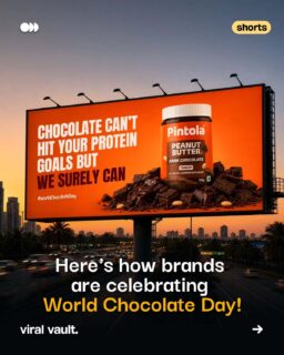 Sweet creativity is on the menu! From playful social posts to limited-edition launches and irresistible campaigns, here's how brands are making World Chocolate Day even more delicious.
#WorldChocolateDay #ChocolateDay #BrandMarketing #ViralVaultIndia