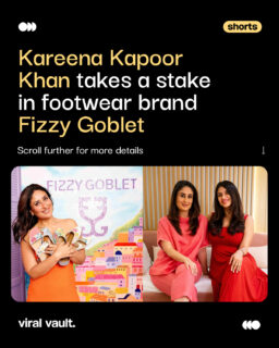 Kareena Kapoor Khan is taking her partnership with Fizzy Goblet to the next level. 

After representing the homegrown footwear brand as its ambassador since 2022, Kareena Kapoor Khan has now invested in Fizzy Goblet, becoming a strategic partner. Beyond endorsing the brand, she'll also contribute to design direction and help drive its growth in India and global markets.

A strong example of how celebrity partnerships are evolving from endorsements to long-term brand building.

#KareenaKapoorKhan #FizzyGoblet #D2C #footwear 

[ Kareena Kapoor Khan, Fizzy Goblet, D2C brand, footwear brand, strategic investment, celebrity investor, Indian fashion brand, brand ambassador, startup funding, fashion business, homegrown brand, retail, entrepreneurship. ]