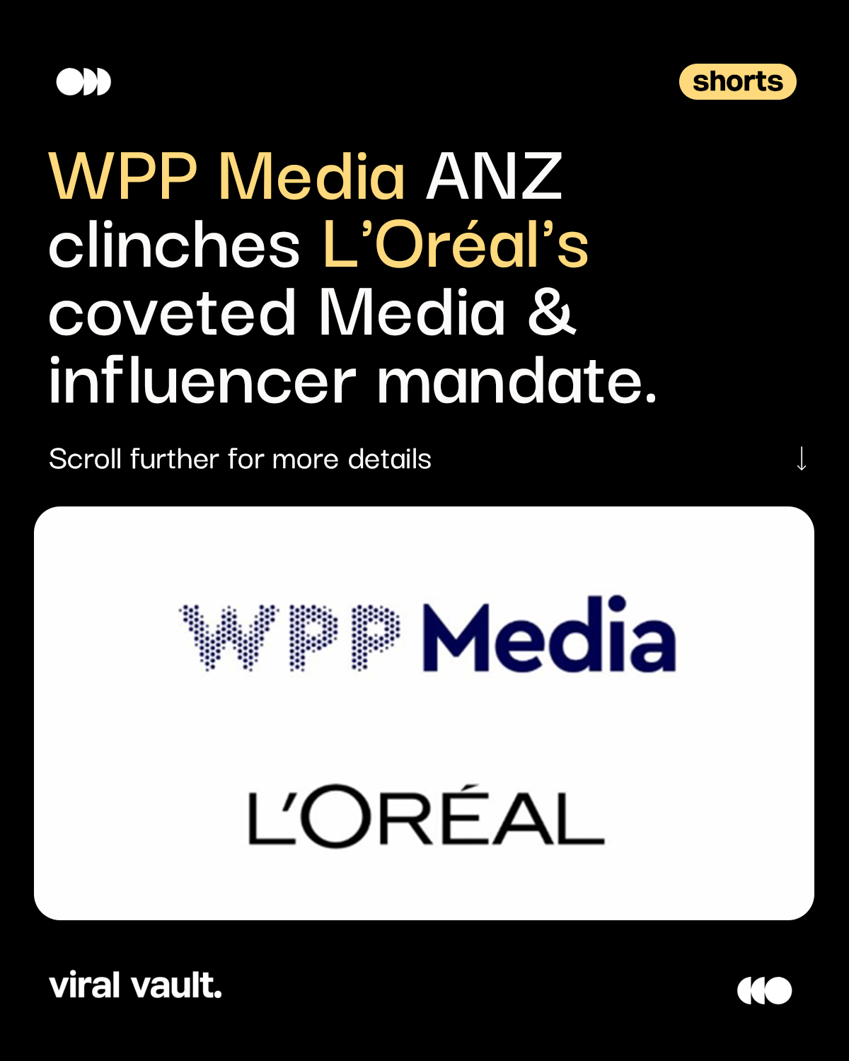 A major win in the beauty and media space!

WPP Media Australia & New Zealand has secured L'Oréal's media and influencer business, bringing together data, technology, creativity, and specialist expertise to power the beauty giant's next phase of growth and transformation. The partnership reflects the growing importance of integrated media, influencer marketing, and AI-driven strategies in building modern brands.

#WPPMedia #LOreal #MediaAgency #ViralVaultIndia 

[ WPP Media Australia & New Zealand, L'Oréal, media pitch, influencer marketing, media agency, brand transformation, digital marketing, media strategy, advertising industry, AI marketing, marketing partnership, business growth, WPP Media ANZ. ]
