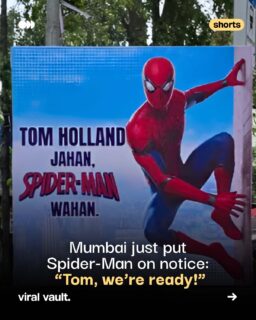 Mumbai just proved that Spider-Man doesn't need a spider-sense to know he's loved here!

Ahead of Spider-Man: Brand New Day, fans rolled out a spectacular welcome for Tom Holland with larger-than-life hoardings across the city. From quirky tributes to superhero-sized excitement, Mumbai is already in full Spider-Verse mode.

With the web-slinger returning to the big screen on July 30, the countdown has officially begun!

#TomHolland #SpiderMan #SpiderManBrandNewDay #ViralVaultIndia 

[ tom holland, spider-man brand new day, marvel, mumbai, fan marketing, outdoor advertising, movie marketing, fandom, hoardings, experiential marketing, entertainment marketing, brand promotion, pop culture, cinema, marvel fans, india, film promotion, advertising, viral, superhero. ]