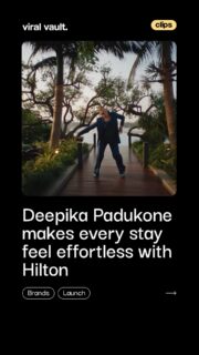 When comfort meets luxury, every stay feels effortless.

Deepika Padukone partners with Hilton to showcase the joy of a hotel stay that understands every traveler. From personalized hospitality to memorable experiences, Hilton's latest campaign celebrates comfort, convenience, and the feeling of being truly at home, wherever you go.

#DeepikaPadukone #Hilton #HiltonForTheStay #ViralVaultIndia 

[ Deepika Padukone, Hilton, Hilton For The Stay, Hilton campaign, luxury hotel, hotel stay, hospitality, travel experience, celebrity brand endorsement, travel lifestyle, luxury travel, hotel marketing, brand campaign, digital marketing. ]