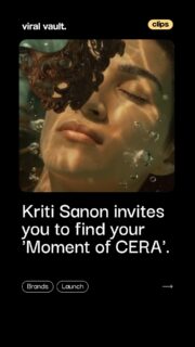 In the middle of life's endless hustle, the most meaningful moments are the ones you spend with yourself.

With #YourMomentOfCERA, Kriti Sanon and CERA celebrate the beauty of slowing down, finding peace, and embracing everyday self-care. Because sometimes, the smallest pause can become the most memorable moment.

What's your perfect moment of peace?

#CERA #YourMomentOfCERA #KritiSanon #ViralVaultIndia

[ CERA, Kriti Sanon, Your Moment of CERA, self-care, wellness, lifestyle campaign, home interiors, bathroom solutions, brand campaign, advertising, marketing, storytelling. ]