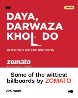 Zomato's billboards don't just advertise - they roast, pun and prank their way into your feed. Swipe through some of the wittiest OOH moments the brand has pulled off. Which one made you laugh the hardest? Drop your favourite in the comments!
#ZomatoAds #OOHMarketing #AdvertisingIndia #BrandMarketing #ViralVaultIndia