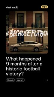 A car brand made a World Cup ad without making the car the hero.
For the 2014 FIFA World Cup, Hyundai chose an unexpected route. Instead of focusing on features, specs, or performance, it built a story around a hilarious insight: nine months after a massive football victory, hospitals are suddenly overwhelmed with newborn babies.
The brilliance of the campaign lies in what it doesn't do. It never tries too hard to sell the Sonata. Instead, it taps into the emotion, celebration, and obsession that make football more than just a sport.
By putting culture before the product, Hyundai created an ad that people remembered long after the final whistle.
A reminder that the most effective marketing doesn't always talk about the product, it creates moments audiences want to watch, share, and remember.
#Hyundai #FIFAWorldCup #BecauseFutbol #Marketing #Advertising #ViralVaultIndia