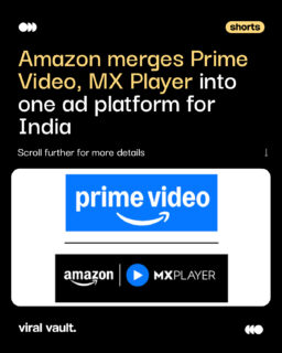 Amazon just changed the streaming ad game in India. 

By bringing Prime Video and MX Player under one platform, Amazon now offers brands a single gateway to reach both premium and mass audiences, with smarter targeting, shoppable ads, and full-funnel measurement.

A big step toward the future of streaming advertising.

#AmazonAds #PrimeVideo #MXPlayer #DigitalAdvertising #StreamingAds

[ Amazon Prime Video, MX Player, Amazon Ads India, OTT advertising, streaming advertising India, connected TV advertising, digital marketing, ad tech, programmatic advertising, shoppable ads, Prime Video India, MX Player India, performance marketing, media buying, advertising platform, branded content, OTT marketing, Amazon DSP, video advertising, marketing news. ]