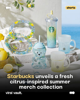 Starbucks Korea is adding a splash of sunshine with its Citrusy Summer collection. Featuring vibrant lemon-inspired drinkware, colorful tumblers, mugs, and home accessories, the limited-edition range brings fresh summer vibes to every sip.

#Starbucks #StarbucksKorea #CitrusySummer #SummerCollection #ViralVaultIndia 

[ Starbucks Korea, Starbucks Citrusy Summer, Starbucks merch, Starbucks summer collection, lemon-themed drinkware, Starbucks tumbler, limited edition Starbucks, lifestyle products, retail marketing, brand merchandise, Starbucks accessories, summer merchandise ]