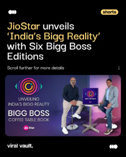 JioStar is taking Bigg Boss to a whole new level with six regional editions launching simultaneously this September. From blockbuster entertainment to unmatched brand engagement, India's Bigg Reality celebrates the franchise's massive cultural impact and two-decade legacy.

#BiggBoss #JioStar #JioHotstar #IndiasBiggReality #SalmanKhan #ViralVaultIndia 

[ Bigg Boss 2026, JioStar, JioHotstar, India's Bigg Reality, Salman Khan, Bigg Boss Hindi, Bigg Boss Tamil, Bigg Boss Telugu, Bigg Boss Kannada, Bigg Boss Malayalam, Bigg Boss Bangla, reality show, streaming platform, entertainment marketing, brand partnerships. ]