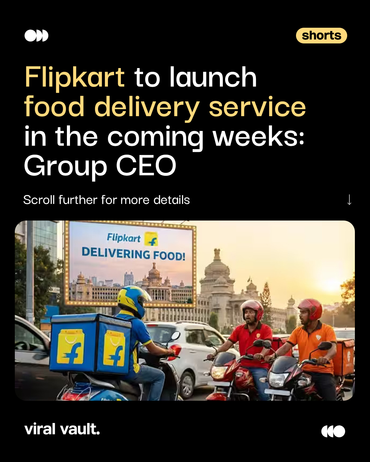 Flipkart is stepping into India's online food delivery market. In partnership with ONDC, the Walmart-owned e-commerce giant is set to launch its food delivery service in the coming weeks, intensifying competition with industry leaders Zomato and Swiggy.
#Flipkart #FoodDelivery #ONDC #Walmart #Zomato #Swiggy #ViralVaultIndia