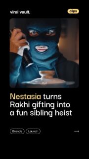 Finding the perfect Rakhi gift is hard, letting it go is even harder. With its latest campaign, Nestasia turns this relatable sibling dilemma into a playful heist, bringing festive gifting to life through storytelling, while showcasing its Raksha Bandhan collection in a fun and memorable way.

#Nestasia #RakshaBandhan #Rakhi #FestiveCampaign #ViralVaultIndia 

[ Nestasia, Raksha Bandhan campaign, Rakhi campaign, sibling heist, festive gifting, Riddhima Kapoor Sahni, home décor, serveware, kitchenware, lifestyle brand, brand campaign, storytelling marketing, festive marketing, marketing news. ]