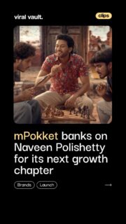 mPokket has signed Naveen Polishetty as its brand ambassador and unveiled its new campaign, 'mPokket Ante Non-Stop Growth'. The campaign highlights the credit aspirations of young professionals and entrepreneurs, with a special focus on borrowers across Andhra Pradesh and Telangana.

#mPokket #NaveenPolishetty #BrandAmbassador #MarketingCampaign #DigitalCampaign #Fintech #FinancialInclusion #CreditAccess #AndhraPradesh #Telangana #Advertising #BrandNews

[ mPokket, Naveen Polishetty, mPokket brand ambassador, mPokket Ante Non-Stop Growth, fintech marketing, digital campaign, financial inclusion, credit access, Andhra Pradesh, Telangana, brand campaign. ]
