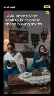 LAVA is taking on online smartphone buying doubts with a campaign that hits home. 

With "Shaq Hatao. LAVA Uthao.", the brand introduces the LAVA Virat V1 and LAVA Virat V1 5G, encouraging consumers to shop with confidence. The new smartphones go on sale 31 July, exclusively on Flipkart.

#LAVA #LAVAMobiles #ShaqHataoLAVAUthao #LAVAViratV1 #LAVAViratV15G #ViralVault 

[ LAVA Virat V1, LAVA Virat V1 5G, LAVA smartphone launch, Shaq Hatao LAVA Uthao, Virat Kohli LAVA, Flipkart smartphone sale, Made in India smartphone, 5G smartphone India, LAVA mobile campaign, digital marketing news. ]