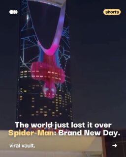 The world didn't just watch Spider-Man return, it celebrated him.

From a breathtaking projection on the Burj Khalifa to landmark takeovers in Riyadh and a spectacular Spider-Man drone show in Dubai, Spider-Man: Brand New Day turned its release into a global phenomenon. With its trailer crossing 718 million views in just 24 hours, Marvel proved that some superheroes don't just launch movies, they create worldwide moments.

#SpiderManBrandNewDay #SpiderMan #Marvel #MarvelStudios #MovieMarketing #EntertainmentMarketing #GlobalCampaign #ViralVault

[ Spider-Man Brand New Day, Spider-Man movie, Marvel Studios, Spider-Man trailer, Burj Khalifa projection, Dubai drone show, global movie marketing, entertainment marketing, movie promotion, Marvel campaign, superhero movie, Brand New Day release, viral marketing, film marketing. ]