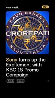 The countdown to Kaun Banega Crorepati Season 18 has officially begun. Sony Entertainment Television's latest promos bring Amitabh Bachchan's iconic charm to everyday moments while introducing this season's central theme, "Sochna Padega." With a refreshed format, KBC 18 promises to test not just what you know, but how you think.

#KBC18 #KaunBanegaCrorepati #AmitabhBachchan #SonyTV #SonyLIV #ViralVaultIndia 

[ Kaun Banega Crorepati Season 18, KBC 18, Amitabh Bachchan, Sony Entertainment Television, Sony LIV, Sochna Padega, KBC new promo, KBC 2026, TV show premiere, Indian television, entertainment marketing, Sony TV, brand campaign, marketing news. ]