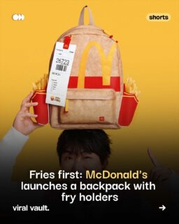 McDonald's just turned fries into fashion.
McDonald's China has unveiled the Big Fries Backpack, a limited-edition collectible inspired by a viral fan concept. Designed like an oversized takeout bag, it features detachable fry holders, playful ketchup-inspired details, and enough space for a laptop, proving fast food merch can be both fun and functional.
With only 5,700 units released, the backpack sold out almost instantly, making it one of McDonald's most sought-after collectibles.
Would you carry it every day or keep it sealed as a collector's item?
#McDonalds #McDonaldsChina #BigFriesBackpack #BrandMerchandise #ViralVaultIndia