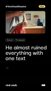 MANSCAPED's "Send Face Pics Instead" made its 2026 Super Bowl debut after launching in July 2025. A guy almost sends an explicit pic, sends his face instead, and the ad flash-forwards through marriage, kids, and grandkids - ending with him passing the same advice to his grandson. Bold, funny, unexpectedly wholesome.
#Manscaped #BrandStorytelling #AdOfTheYear #ThrowbackAds #ViralVaultIndia