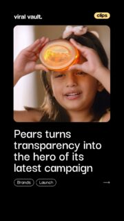 Transparency has always been Pears' signature. Now it's the story.

With its new "Farak Clear Hai" campaign, Pears takes consumers inside the making of its iconic transparent soap bar. Conceptualised by TBWA\Lintas, the film showcases the journey from glycerin-rich liquid to the finished bar, highlighting the brand's use of 98% pure plant-based glycerin and reinforcing its legacy of quality, craftsmanship, and transparency.

#Pears #FarakClearHai #TBWALintas #HUL #BrandCampaign #Advertising #ViralVaultIndia