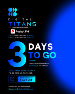 Just 3 days to go!

The countdown is officially on. The stage is almost set to celebrate the brightest minds shaping the future of digital marketing, media, and advertising.

If you haven't submitted your entry yet, this is your moment. Don't miss your chance to be among the best.

Entry Deadline: 7 August
Campaign Duration: April 2025 - March 2026

Submit your nomination: [Link in Bio]

#DigitalTitans #DigitalTitansAwards #Countdown #3DaysToGo #Awards2026 #Marketing #Advertising