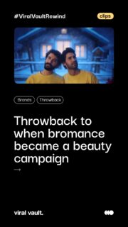 Remember when Raghav Juyal and Lakshya Lalwani reunited on screen - but for softer skin, not showbiz! Launched by Ogilvy India in late 2025, this Vaseline campaign flips personal care norms with a fun, male-led "Blockbuster Jodi" dynamic. Promoting the Deep Moisture Body Lotion with Ceramide + Hyaluron, the duo brings their signature chemistry to pitch 10X deep moisturization and 48-hour non-sticky hydration. Proof that great skincare deserves a great story too. 

#Vaseline #AdvertisingCreativity #BrandStorytelling #ViralVaultIndia