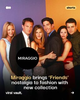 The One Where Nostalgia Meets Fashion. 

Miraggio has teamed up with Warner Bros. Discovery Global Consumer Products to bring the iconic world of Friends to your wardrobe with a limited-edition collection.

But this isn’t just another merch drop. From content and creators to PR and digital engagement, Miraggio is turning Friends nostalgia into a full-fledged brand experience - proving that some friendships never go out of style. 

#Miraggio #Friends #FriendsCollection #MiraggioXFriends #ViralVaultIndia 

[ Miraggio Friends collection, Miraggio x Friends, Friends limited edition collection, Friends fashion collection, Warner Bros Discovery, Friends collaboration, fashion brand collaborations, pop culture marketing, celebrity fashion, nostalgia marketing, fashion marketing campaign ]