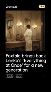 From Windows 8 to Shah Rukh Khan and Foxtale - Lenka’s Everything at Once is back where you least expected it.

The 2012 track, famously associated with Microsoft’s Windows 8 campaign, has found a new life in Foxtale’s latest film featuring Shah Rukh Khan. What was once an early-2010s tech anthem is now powering a beauty campaign - bringing a wave of nostalgia along with it.

Sometimes, the smartest way to get into people’s memory isn’t a new jingle. It’s a song they already remember.

#Lenka #EverythingAtOnce #Windows8 #Foxtale #ShahRukhKhan #ViralVaultIndia 

[ Lenka Everything at Once, Windows 8 campaign, Foxtale ad, Shah Rukh Khan Foxtale, advertising nostalgia, iconic ad songs, music in advertising, brand campaigns, advertising trends, nostalgia marketing, Indian advertising ]