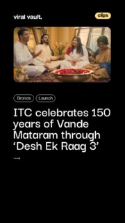 150 years of Vande Mataram, celebrated through the timeless soul of Indian classical music.
ITC’s Desh Ek Raag 3, created by the ITC Sangeet Research Academy, brings together nearly 70 Gurus, Scholars and musicians in a soulful tribute rooted in Raag Desh and the timeless Guru-Shishya Parampara.
A celebration of music, heritage and the spirit of India.
#ITC #DeshEkRaag3 #VandeMataram #ITCSRA #IndependenceDay #IndianClassicalMusic #ViralVault