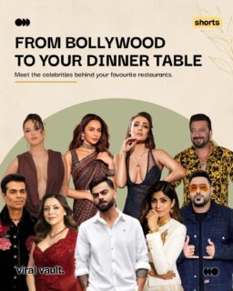 From the spotlight to the restaurant business!
Celebrities aren’t just serving hits on screen - they’re also serving up flavours with their very own restaurants. Here’s a look at some celebrity-owned dining destinations that are making waves beyond entertainment.
#CelebrityRestaurants #CelebrityOwnedRestaurants #Celebrities #ViralVaultIndia