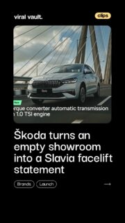 No showroom. No hard sell. Just the Slavia letting its presence do the talking.

Škoda India’s new “Says It All” campaign takes a quiet, cinematic approach to showcase the refreshed Slavia-proving that sometimes, the product doesn’t need an introduction.

#SkodaSlavia #SkodaIndia #SaysItAll #Skoda #AutomotiveMarketing #ViralVaultIndia 

[ Škoda Slavia facelift, Škoda India campaign, Says It All campaign, new Škoda Slavia, Slavia 2026, automotive advertising, car launch campaign, Škoda India marketing, Indian auto industry, car advertising campaign ]