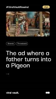PNB MetLife's iconic "Magician" ad didn't need numbers or jargon to make its point - just a fairground, a jamura, and a father who literally vanishes into a flock of birds. The takeaway? Life mein kuch bhi ho sakta hai, and that's exactly why you need to be insured.

#IndianAdvertising  #DesiNostalgia  #ThrowbackAds #ViralVaultIndia #CreativeAdvertising