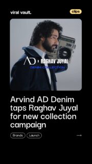 Real comfort. Real denim. Real you. 

Arvind brings actor Raghav Juyal into the spotlight for its new AD Denim AW’26 collection, celebrating individuality through versatile fits, washes and finishes made for everyday style.

Taking personalisation a step further, Arvind Denim Lab lets consumers create denim that’s truly their own-from fabric and fit to wash, finish and detailing.

A fresh take on Arvind’s denim legacy, designed for a generation that believes your style should be your own.

#Arvind #ADDenim #RaghavJuyal #ArvindDenim #ADDenimAW26 #ViralVaultIndia 

[ Arvind AD Denim, Raghav Juyal Arvind campaign, AD Denim AW26, Arvind denim collection, Arvind Denim Lab, denim campaign India, Raghav Juyal fashion campaign, personalised denim, custom denim, Indian fashion brands, denim trends 2026 ]