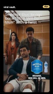 Men Will Be Men - and chivalry never goes out of style. 

Imperial Blue brings back its iconic “Men Will Be Men” spirit with a playful new take on friendship, chivalry and the unexpected lengths men go to for a little gentlemanly gesture.

A nostalgic campaign with a fresh twist that proves some things are simply timeless.

#ImperialBlue #MenWillBeMen #ImperialBlueCampaign #ViralVaultIndia 

[ Imperial Blue campaign, Men Will Be Men, Imperial Blue advertising, Indian advertising, chivalry campaign, friendship campaign, brand campaign, FMCG advertising ]