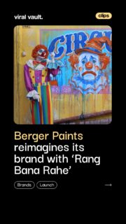 What if your colours could survive anything? 

Berger Paints India gives its brand identity a fresh new look with ‘Rang Bana Rahe’ - a campaign that takes the idea of colour protection beyond walls and into everyday life.

At the heart of the campaign is Khushrangi, a character who moves through rain, dust and heat without letting anything dull his colours. The idea? Life may throw challenges at you, but never let them take away what makes you, you.

From product protection to human resilience, Berger turns its long-standing colour promise into a bigger, more emotional brand story.

Because colours fade. But your spirit doesn’t have to.

#BergerPaints #RangBanaRahe #BergerPaintsIndia #BrandCampaign #ViralVaultIndia 

[ Berger Paints Rang Bana Rahe, Berger Paints campaign 2026, Berger Paints new brand identity, Berger Paints advertising campaign, Rang Bana Rahe campaign, Berger Paints India, Berger Paints marketing strategy, Berger Paints brand refresh, Khushrangi Berger Paints, Berger Paints Easy Clean, Berger Paints WeatherCoat, Indian advertising campaigns, paint brand marketing, brand identity refresh, creative advertising India, resilience marketing campaign ]