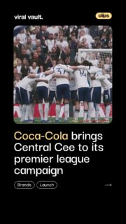 Football. Music. Fandom. Coca-Cola is bringing them together. 

Coca-Cola Zero Sugar has teamed up with UK rap star Central Cee for The Team, an original track powering its latest Premier League campaign, Taste Every Second - celebrating the highs, lows and unconditional loyalty of football fans.

#CocaCola #CentralCee #PremierLeague #TasteEverySecond #ViralVaultIndia 

[ Coca-Cola, Central Cee, Premier League, Coca-Cola Zero Sugar, Taste Every Second, The Team, football campaign, sports marketing, music collaboration, brand campaign ]