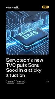 Sonu Sood finds himself in a rather sticky situation in Servotech Renewable’s latest TVC!

Blending humour with an everyday household moment, the campaign puts the spotlight on Servotech’s Solar Lithium Battery and its promise of “Maintenance Kum, Backup Mein Dum.”

With Sonu Sood bringing his signature charm to the story, the film turns a technical product benefit into a simple, relatable narrative about reliable power backup and low maintenance.

#Servotech #SonuSood #SolarLithiumBattery #SolarEnergy #ViralVaultIndia 

[ Servotech Solar Lithium Battery, Sonu Sood TVC, Servotech campaign, Solar Battery, Lithium Battery, Power Backup, Renewable Energy, Solar Energy, Energy Storage Solutions, Advertising Campaign ]