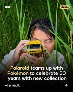 Pokémon is turning 30, and Polaroid is celebrating in true collector style.

The new nine-piece collection features Pokémon-inspired cameras, themed film, cases, albums and straps, including special editions inspired by Pikachu, Sylveon and the iconic Poké Ball.

#Polaroid #Pokemon #Pokemon30 #Pokemon30thAnniversary #ViralVaultIndia 

[ Polaroid x Pokémon, Pokémon 30th anniversary, Pokémon collection, Polaroid camera, Pokémon merchandise, limited edition collection, Pikachu camera ]