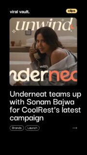Sonam Bajwa brings a fresh, relaxed energy to Underneat’s CoolRest, the brand’s first collection beyond shapewear.

The campaign celebrates comfort through everyday moments of lounging, travelling, sleeping and simply slowing down. Built around bamboo fabric, CoolRest features five wire-free and hardware-free essentials designed with breathability and ease in mind.

#Underneat #CoolRest #SonamBajwa #KushaKapila #Comfortwear #ViralVaultIndia 

[ Underneat CoolRest, Sonam Bajwa Underneat, Underneat campaign, CoolRest campaign, Kusha Kapila Underneat, bamboo comfortwear, comfortwear collection, fashion campaign, celebrity brand campaign, innerwear marketing ]