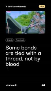 This Raksha Bandhan, a soldier received a rakhi from someone who wasn't his sister - just someone who cared. Because the bond was never about blood. It was always about connection.
#RakshaBandhan #RealBonds #SoldiersOfIndia #ThreadOfCare #BeyondBlood