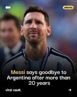 After more than two decades in Argentina colours, Lionel Messi’s international journey comes to an end.

From his first appearance in the national team to lifting the World Cup, Messi leaves behind a legacy that has defined an era of international football.

The goals, the trophies, the heartbreaks, the comeback - and ultimately, World Cup glory.

A legendary chapter closes. Messi and Argentina, forever intertwined.

#LionelMessi #Messi #Argentina #ArgentinaFootball #ViralVaultIndia 

[ Lionel Messi retirement, Messi international retirement, Messi Argentina career, Lionel Messi Argentina, Messi World Cup, Messi football legacy, Argentina football, Messi retirement news, international football, football news ]