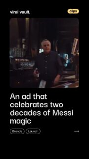 The tab is closed. But Messi’s legacy never will be.
Michelob ULTRA’s “Tab Closed” campaign turned a giant bar tab into a tribute to Lionel Messi - replacing drinks with the goals, records, milestones and unforgettable moments that defined his journey with Argentina.
Now, with Messi stepping away from international football after more than two decades, the campaign feels even more meaningful.
What started as a clever creative idea now feels like the perfect closing receipt for an unforgettable chapter.
Tab closed. Legacy forever.
#Messi #LionelMessi #MichelobULTRA #TabClosed #Argentina #MessiLegacy #ViralVaultIndia